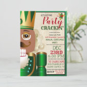 Invitation African American Ethnic Nutcracker Holiday Invita (Debout devant)