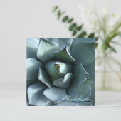 Invitation agave bleu (Debout devant)