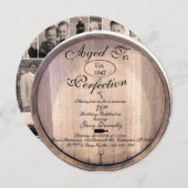 Invitation Âgé à la perfection (Devant / Derrière)