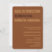 Invitation Aged to Perfection | Whisky Birthday (Devant)