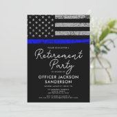 Invitation Agent de l'application de la loi du Parti de la re (Debout devant)