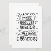 Invitation Agent immobilier (Devant / Derrière)