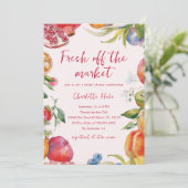 Invitation Agriculteurs frais hors de la Fête des mariées du (Debout devant)