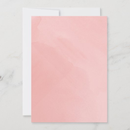 Invitation Agrumes floraux | Fun Summer Cocktail Party Annive (Dos)