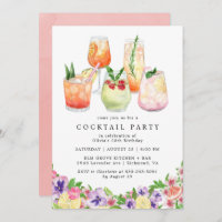 Agrumes floraux | Fun Summer Cocktail Party Annive