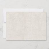 Invitation Agrumes Orange Little Cutie Neutral Bébé Sprinkel (Dos)