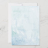 Invitation Ahoy ! C'est un Baby shower Boy Cute Sailboat (Dos)