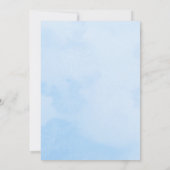 Invitation Ahoy C'est un garçon Baby shower côtier d'animaux (Dos)