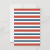 Invitation AHOY ! C'est un GARÇON ! Baby shower nautique en p (Dos)