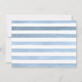 Invitation Ahoy C'est un petit éléphant et un Baby shower de (Dos)