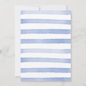 Invitation Ahoy C'Est Un Petit Phare | Baby shower nautique (Dos)