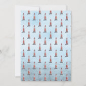 Invitation Ahoy C'est un petit phare Ocean Baby Sprinkle (Dos)