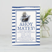 Invitation Ahoy Matey ! Naissance du navire pirate noir (Debout devant)