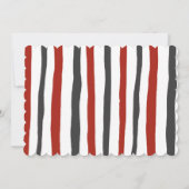 Invitation Ahoy Mateys Pirate Photo Anniversaire (Dos)