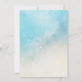 Invitation Ahoy ! Sous L'Invitation Du Baby shower Sea Boy (Dos)