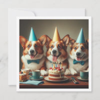 Aide à célébrer notre petit gentleman, corgi