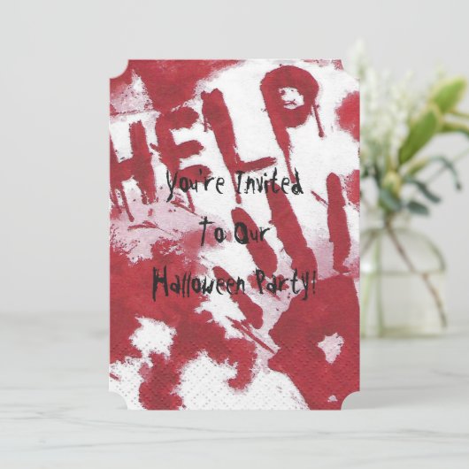 Invitation aide sanglante (Debout devant)