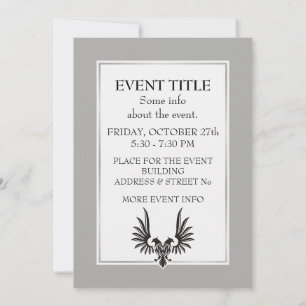 Invitation Aigle à deux têtes