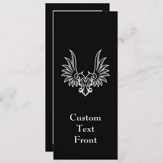 Invitation Aigle à deux têtes (Devant / Derrière)