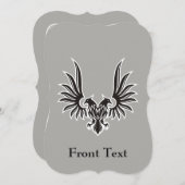 Invitation Aigle à deux têtes (Devant / Derrière)