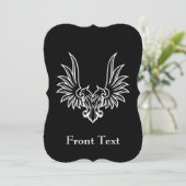 Invitation Aigle à deux têtes (Debout devant)