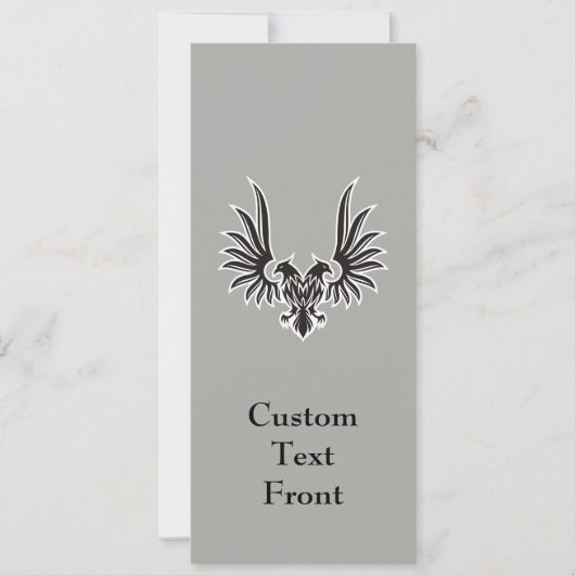 Invitation Aigle à deux têtes (Devant)