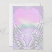 Invitation Ailes d'ange (Dos)