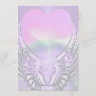 Invitation Ailes d'ange