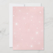 Invitation Aimé À L'Invitation De La Lune Et Du Baby shower D (Dos)