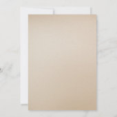 Invitation Aimer Swans sur blanc et Mariage de crème (Dos)