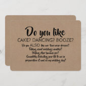 Invitation Aimez-Vous Aussi... Proposition amusante d'aide d' (Devant / Derrière)