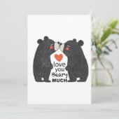 Invitation Aimez-vous beaucoup (Debout devant)