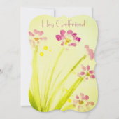 Invitation Aimez-vous, petite amie (Devant)