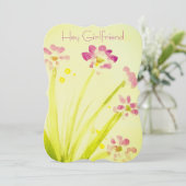 Invitation Aimez-vous, petite amie (Debout devant)