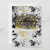 Invitation Aint Nothin' mais un Hip hop du parti Gangsta Birt (Dos)