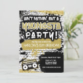 Invitation Aint Nothin' mais un Hip hop du parti Youngsta (Debout devant)