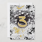 Invitation Aint Nuthin mais un Hip hop de trois thang 3e anni (Dos)