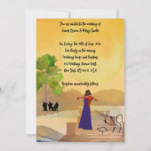 Invitation Air de Tenderness mariage (Dos)