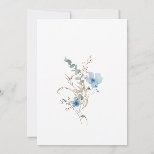 Invitation Airy Eucalyptus Greenery Boho Rustic Bridal Shower (Dos)