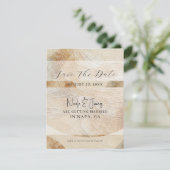 Invitation Airy Neutral Natural Element Boho Enregistrer la d (Debout devant)