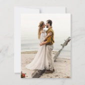 Invitation Airy Neutral Natural Element Boho Enregistrer la d (Dos)