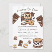 Invitation ajouter est'plus à aimer le baby shower familial (Devant)