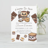 Invitation ajouter est'plus à aimer le baby shower familial (Debout devant)