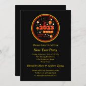 Invitation Ajouter Nom de famille 2023 Chinois Nouvel An Rabb (Devant / Derrière)