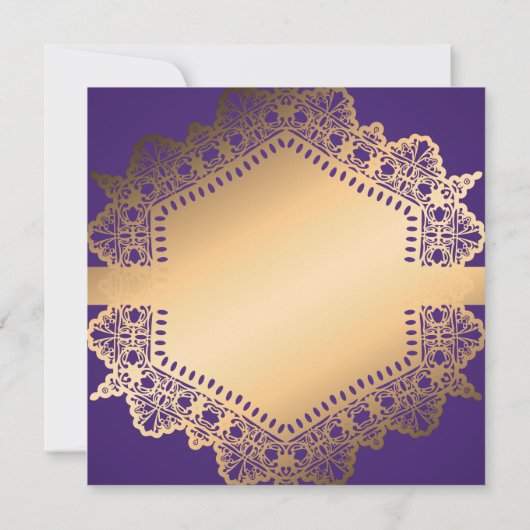 Invitation Ajouter un âge | Bonne Quinceanera (Dos)