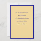 Invitation Ajouter un nom Année Date Australia Day Party Beac (Dos)