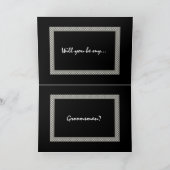 Invitation AJOUTER UN NOM PERSONNALISÉ - Sois mon garçon d'ho (Intérieur)