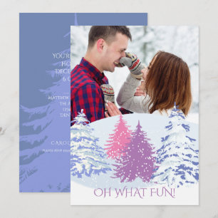 INVITATION AJOUTER UNE PHOTO - CHANGER DE COULEUR ARBRES DE N