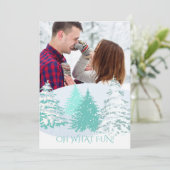 INVITATION AJOUTER UNE PHOTO - CHANGER DE COULEUR ARBRES DE N (Debout devant)