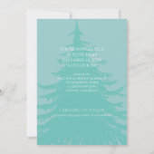 INVITATION AJOUTER UNE PHOTO - CHANGER DE COULEUR ARBRES DE N (Dos)